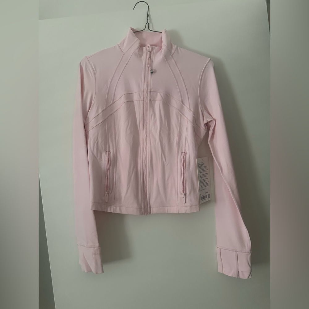NWT Lululemon Define Cropped Jacket Nulu Strawberry Milkshake Size 6,10 - Picture 8 of 10